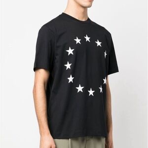 Etudes star-print organic cotton t-shirt - worn 1x.